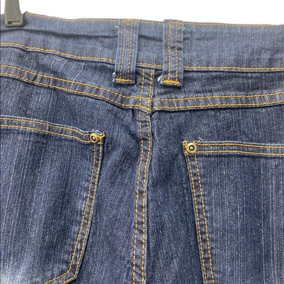 California Vintage Mom Jeans Distressed Raw Edge Women SZ 12 Casual Faded - Picture 5 of 16